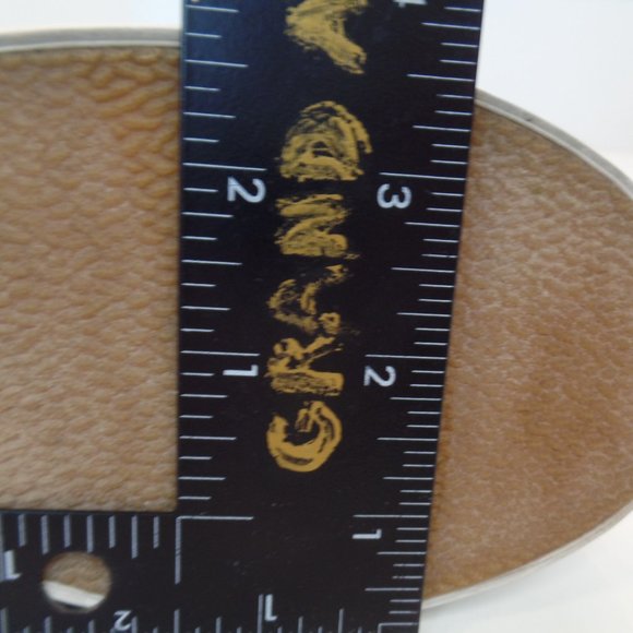 Keds Leopard Print & Black Canvas Shoes Sz 8.5 Goldtone Hardware - Picture 12 of 12